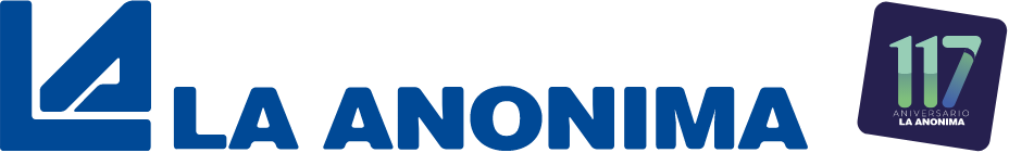 La Anonima Aniversario 117 logo