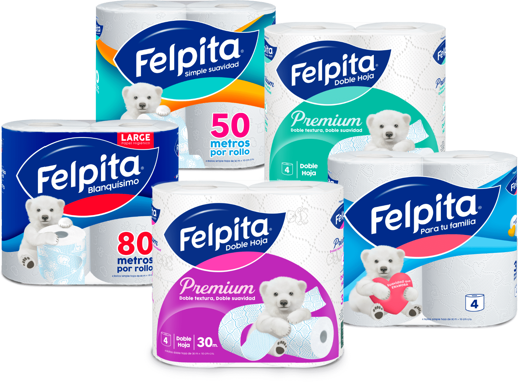Felpita Soy Blanco products