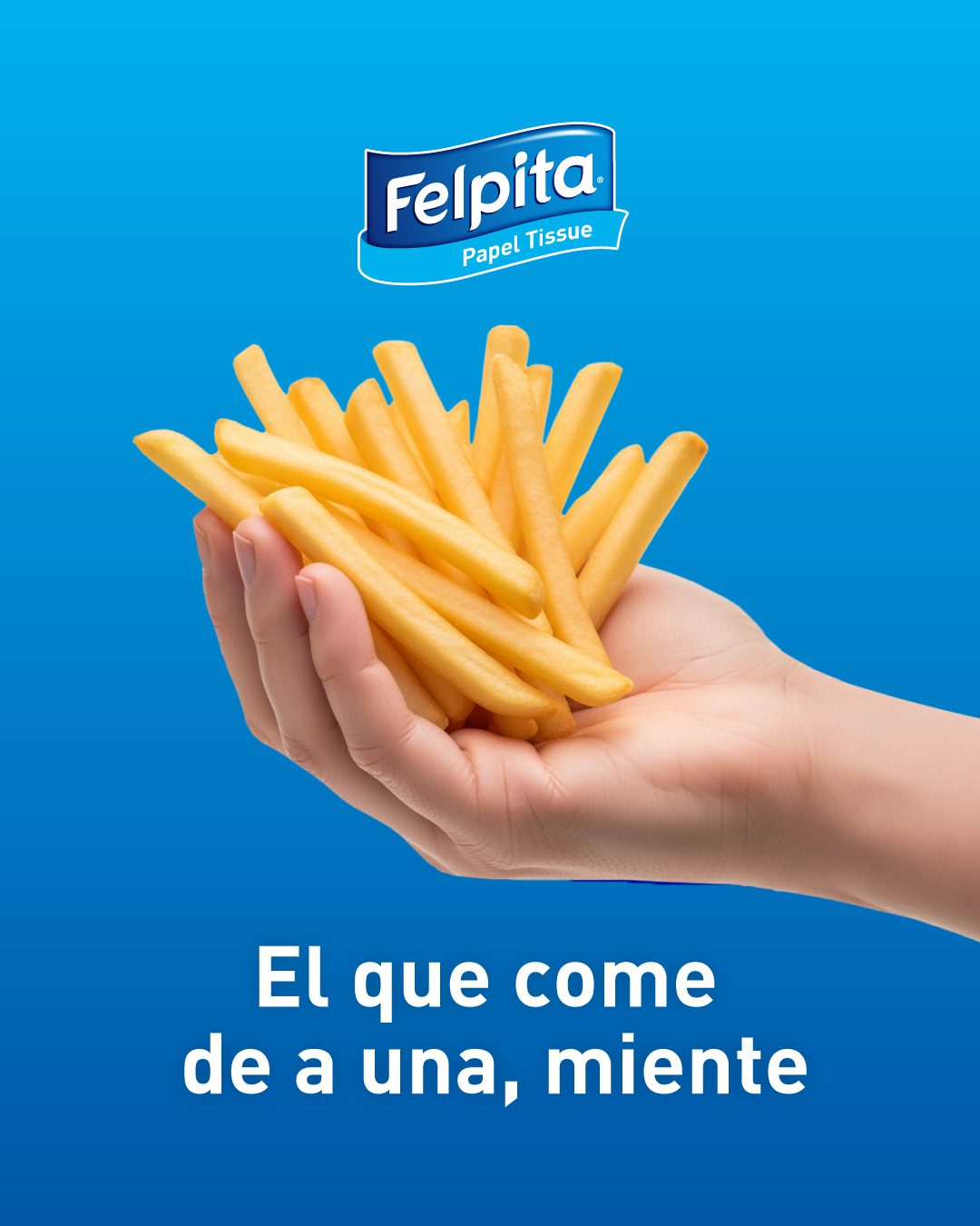 El que come de a una, miente